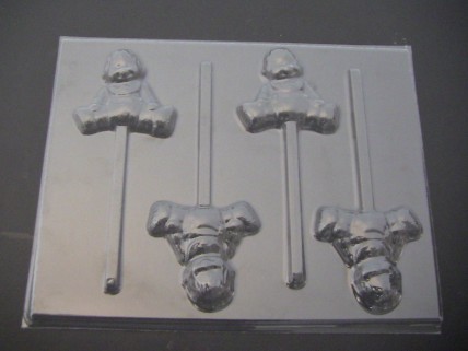 4180 Baby Girl Chocolate or Hard Candy Lollipop Mold